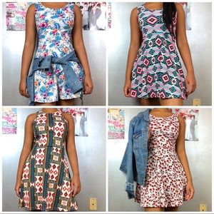 Bundle of FOUR summer dresses!